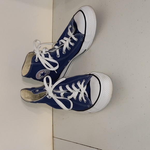 Converse Chunk Taylor high top blue   size mens 11 women 13 - Picture 3 of 16